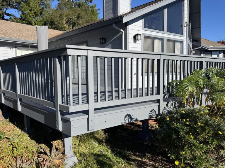 Backyard Deck Refinish & Repaint