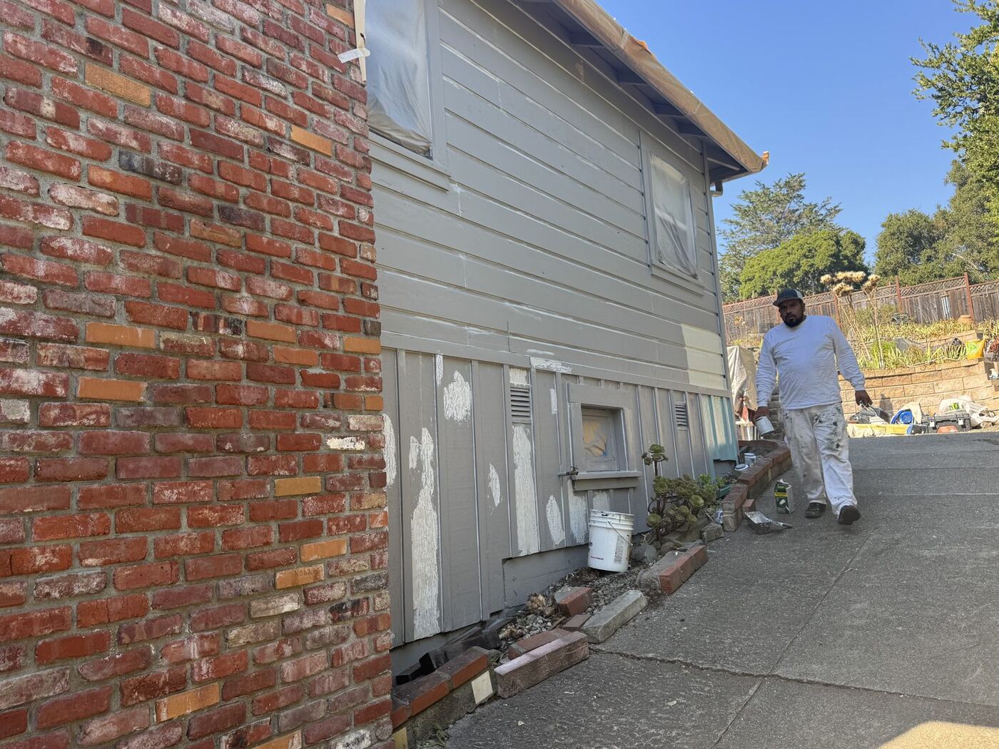 Weathered Siding Restoration & Exterior Repaint photo 9